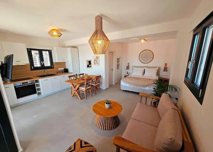 דירה Byblos Cycladic House Vívlos