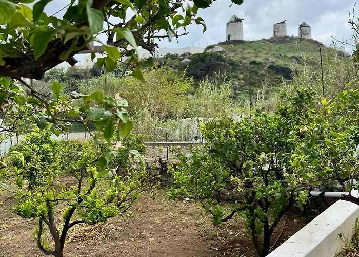 דירה Byblos Cycladic House Vívlos